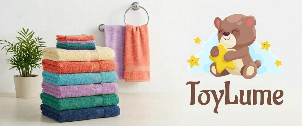 ToyLume towel assortment in assorted colors